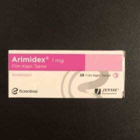 Arimadex Anastrazole  1mg x 28 tablets  Juvise Pharmaceuticals