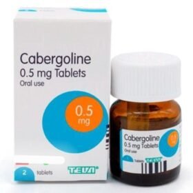 Cabergoline  0.5mg x 8 tablets Teva